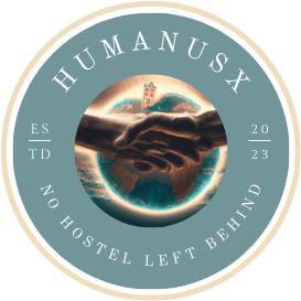 Logo-HumanusX-No-Hostel-Left-Behind-Empowering-Hospitality-Worldwide