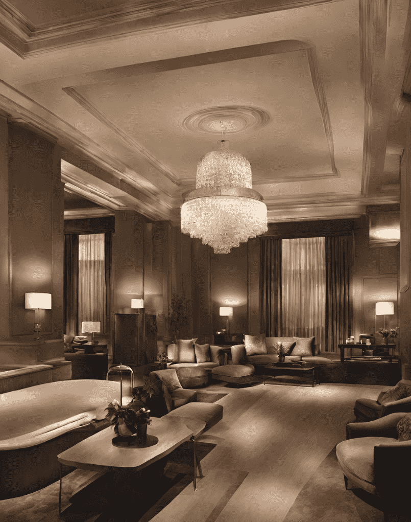 Black & White Hotel Boutique Lobby